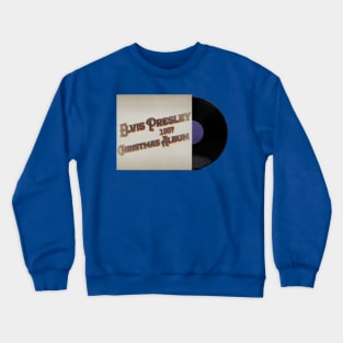 RETRO VINYL MEMPHIS TENNESSEE CHRISTMAS LEGEND Crewneck Sweatshirt